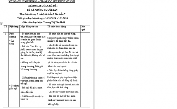 KHVSĐ HOÀI NHỠ C