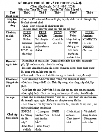 tuần 8   trinh