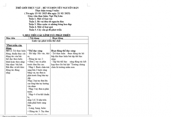 mục tiêu thực vật lớn G iên