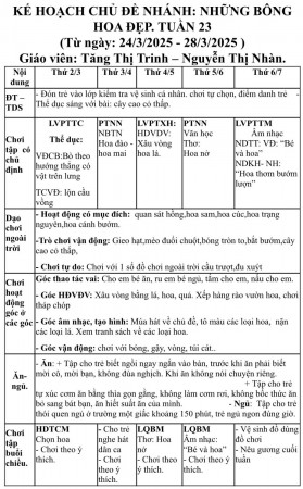 tuần 23