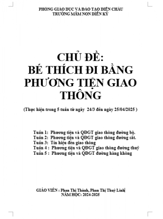 BÌA GIAO THÔNG