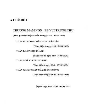Chủ đề 1