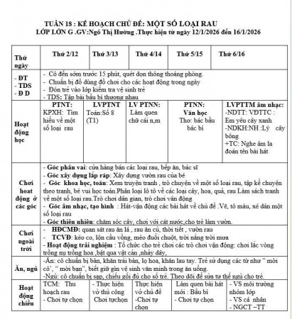 KHT 18 Hường lớn G