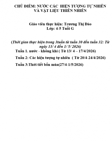mục tiêu nhttn 4G