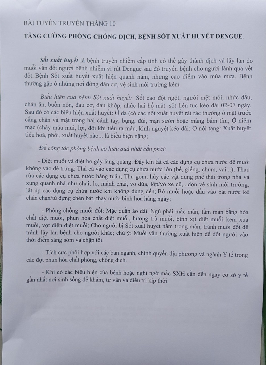 Bai viet tuyên truyen thang 10