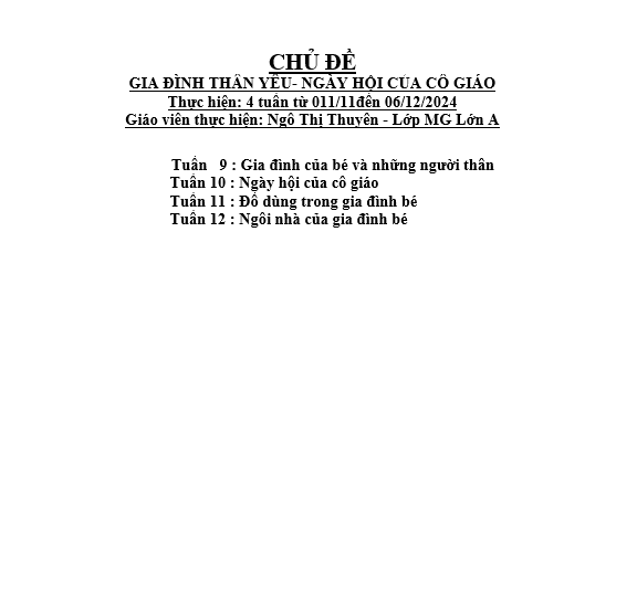 ảnh mục tiêu gia đình  mạo