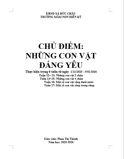 bìa động vật