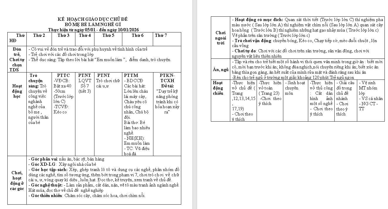 KH TUẦN 17 HOÀI LỚN C