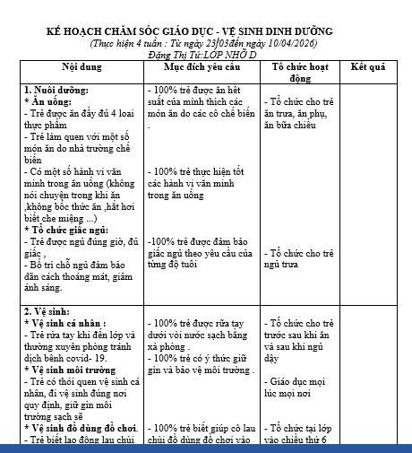 KHGD CĐ GiaoThông nhỡ D