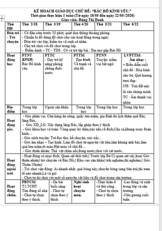 BÁC HỒ KÍNH YÊU