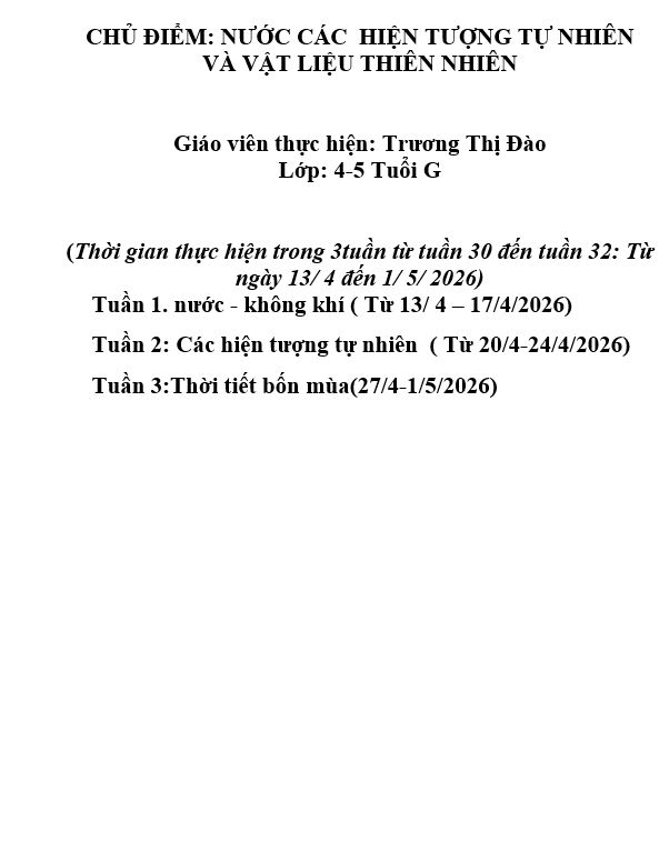 mục tiêu nhttn 4G